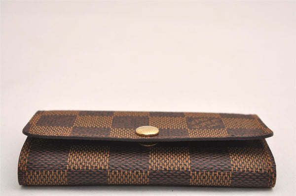Authentic Louis Vuitton Damier Multicles 4 Key Case Holder N62631 LV Box 3735J