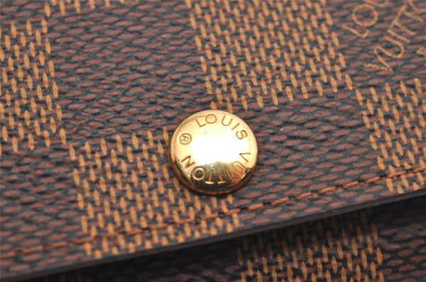 Authentic Louis Vuitton Damier Multicles 4 Key Case Holder N62631 LV Box 3735J