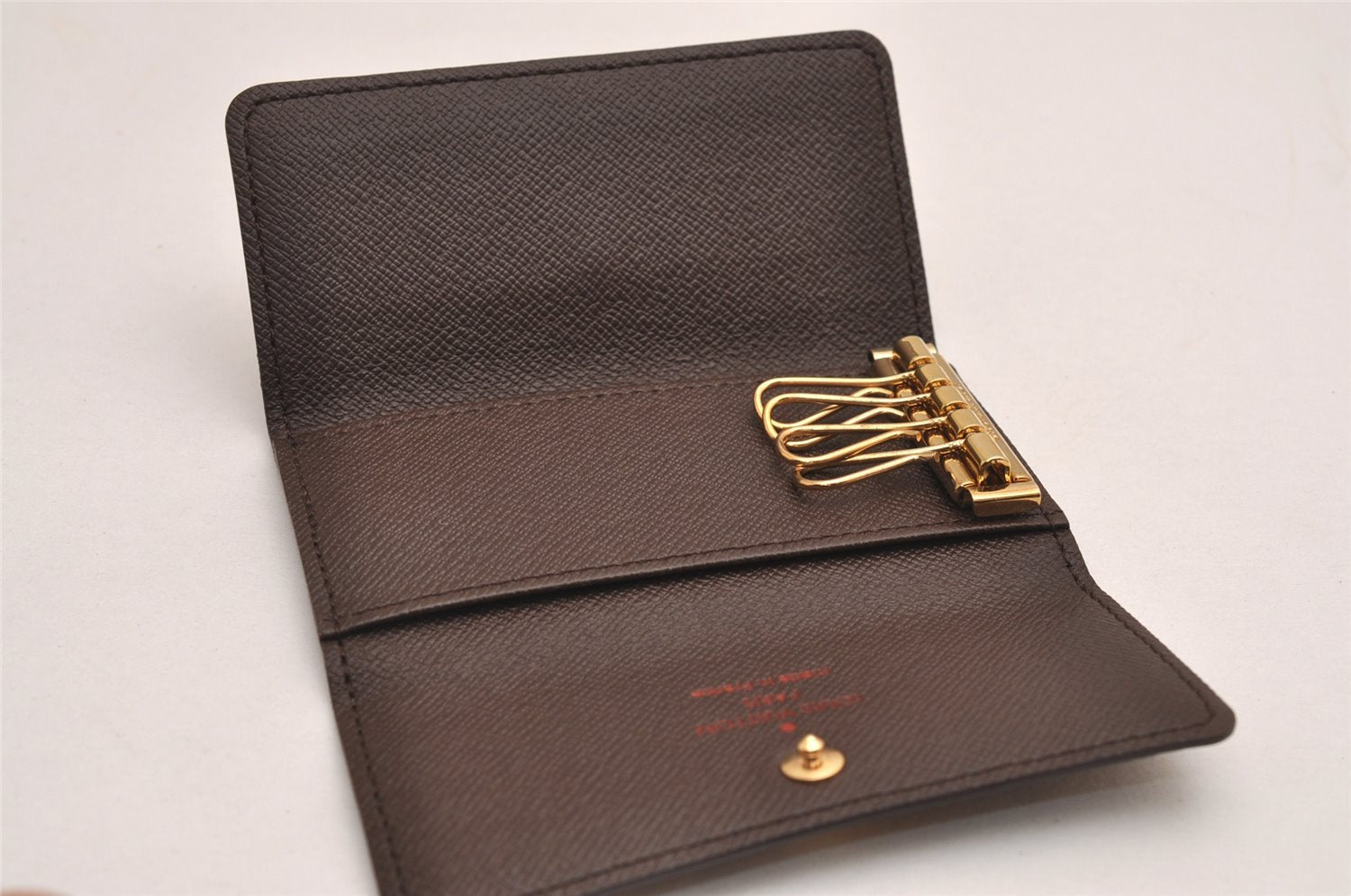 Authentic Louis Vuitton Damier Multicles 4 Key Case Holder N62631 LV Box 3735J