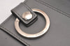 Authentic GUCCI Jumbo GG Emboss 6 Hooks Key Case Purse Leather 625565 Gray 3736J