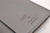 Authentic GUCCI Jumbo GG Emboss 6 Hooks Key Case Purse Leather 625565 Gray 3736J