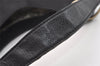 Authentic GUCCI Shoulder Hand Bag Purse GG Nylon Leather 257268 Black 3737J