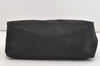 Authentic GUCCI Shoulder Hand Bag Purse GG Nylon Leather 257268 Black 3737J