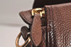 Authentic PRADA Vintage Leather Nappa 2Way Shoulder Hand Tote Bag Brown 3738J