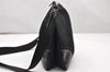 Authentic PRADA Nylon Tessuto Leather Shoulder Cross Body Bag Black 3738K