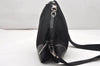 Authentic PRADA Nylon Tessuto Leather Shoulder Cross Body Bag Black 3738K