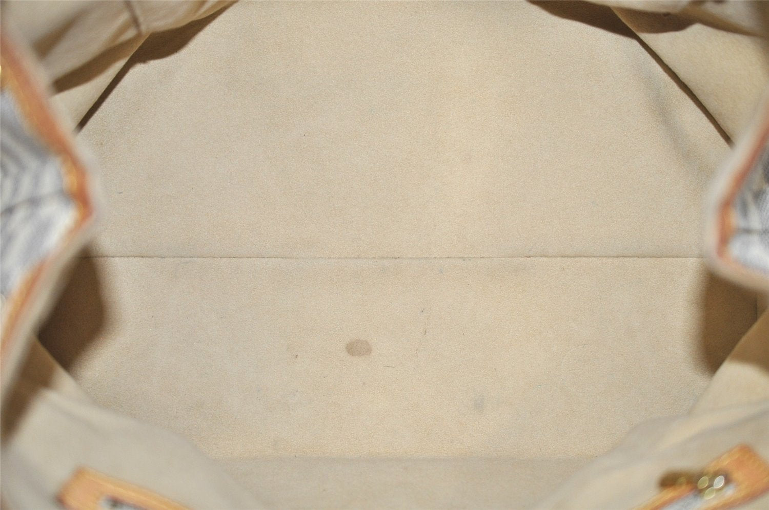 Authentic Louis Vuitton Damier Azur Hampstead MM N51206 Shoulder Tote Bag 3739J