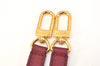 Authentic Louis Vuitton Leather Shoulder Strap Bordeaux Red 36" LV 3739L