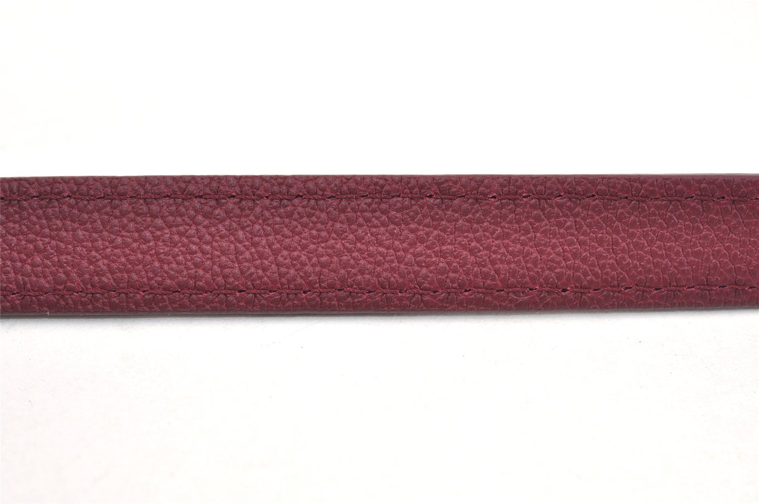 Authentic Louis Vuitton Leather Shoulder Strap Bordeaux Red 36