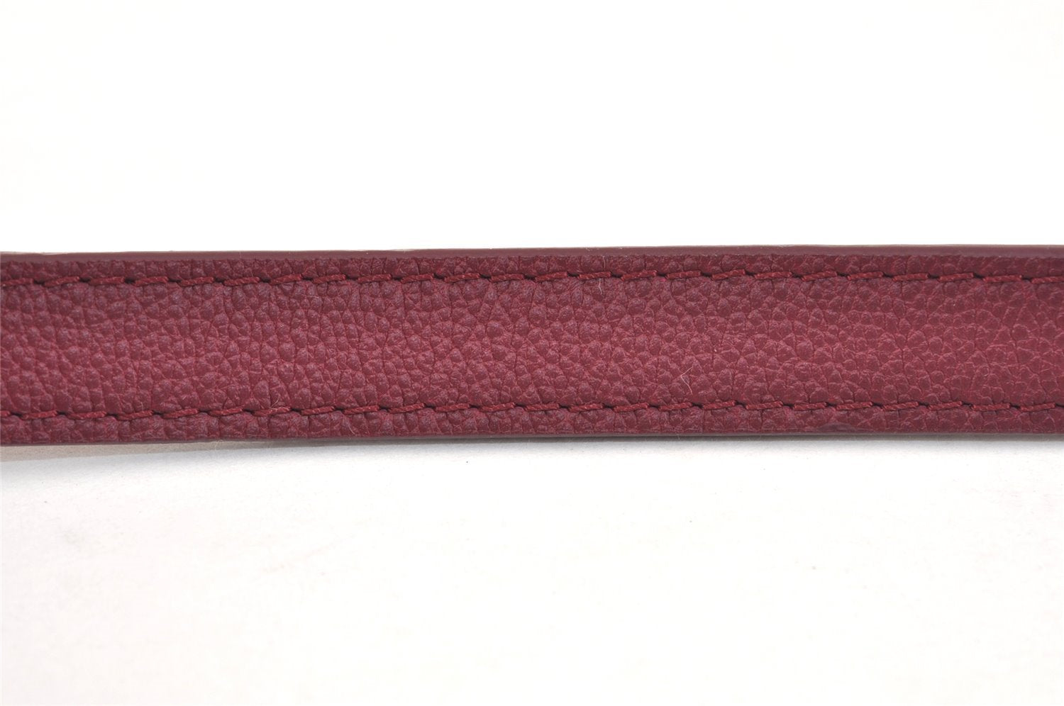 Authentic Louis Vuitton Leather Shoulder Strap Bordeaux Red 36