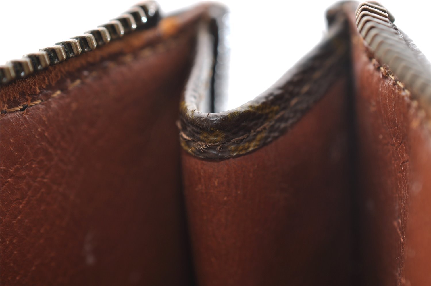 Auth Louis Vuitton Monogram Poche Documents Document Case Old Model Junk 3740I