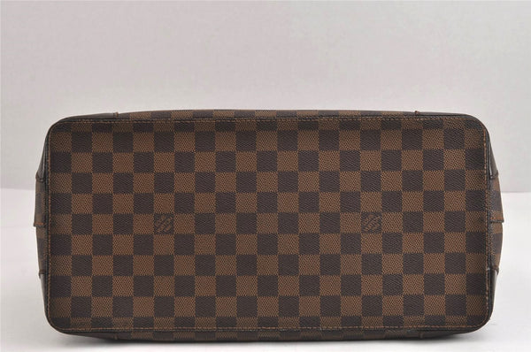 Authentic Louis Vuitton Damier Hampstead MM Shoulder Tote Bag N51204 LV 3740J