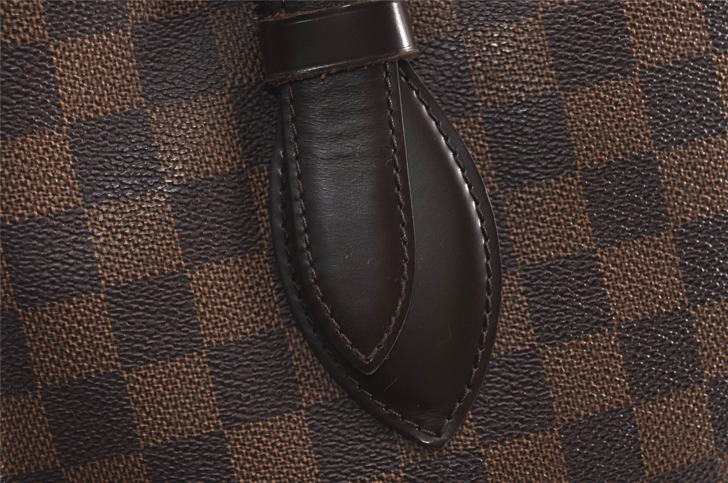 Authentic Louis Vuitton Damier Hampstead MM Shoulder Tote Bag N51204 LV 3740J