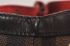 Authentic Louis Vuitton Damier Hampstead MM Shoulder Tote Bag N51204 LV 3740J