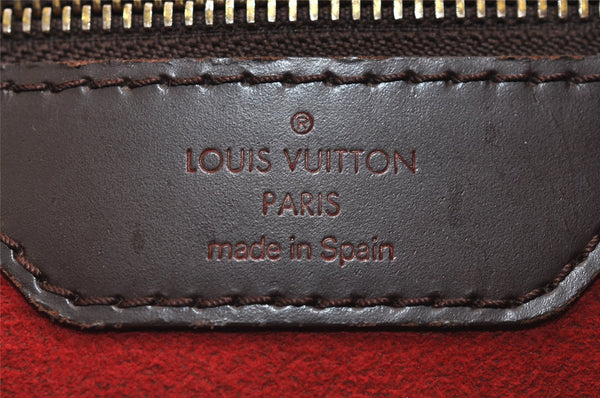 Authentic Louis Vuitton Damier Hampstead MM Shoulder Tote Bag N51204 LV 3740J