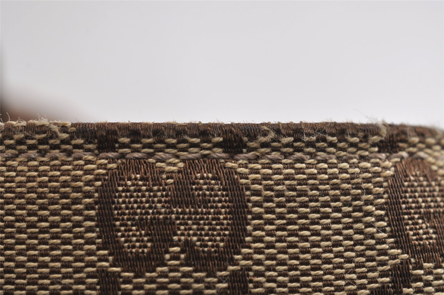 Authentic GUCCI Bamboo Shoulder Hand Bag GG Canvas Leather 232947 Brown 3741J