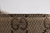 Authentic GUCCI Bamboo Shoulder Hand Bag GG Canvas Leather 232947 Brown 3741J