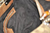 Authentic GUCCI Bamboo Shoulder Hand Bag GG Canvas Leather 232947 Brown 3741J