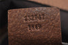 Authentic GUCCI Bamboo Shoulder Hand Bag GG Canvas Leather 232947 Brown 3741J