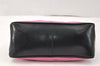 Authentic PRADA Nylon Tessuto Leather Shoulder Bag Purse Pink Black 3742K