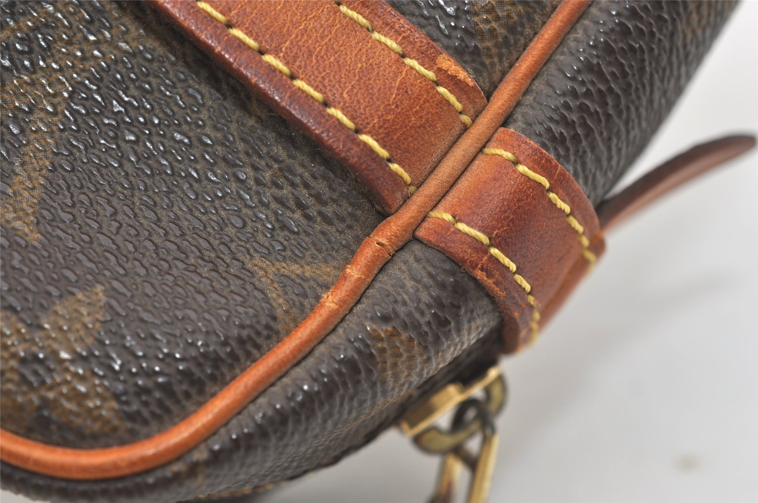 Authentic Louis Vuitton Monogram Compiegne 23 Clutch Hand Bag M51847 LV 3743J