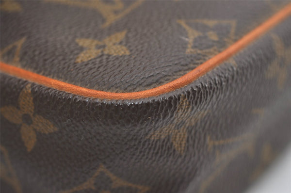 Authentic Louis Vuitton Monogram Compiegne 23 Clutch Hand Bag M51847 LV 3743J