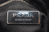 Authentic PRADA Nylon Tessuto Leather Shoulder Bag Purse Black 3743K