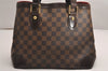 Authentic Louis Vuitton Damier Hampstead PM Shoulder Tote Bag N51205 LV 3746J
