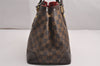 Authentic Louis Vuitton Damier Hampstead PM Shoulder Tote Bag N51205 LV 3746J