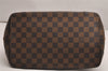 Authentic Louis Vuitton Damier Hampstead PM Shoulder Tote Bag N51205 LV 3746J