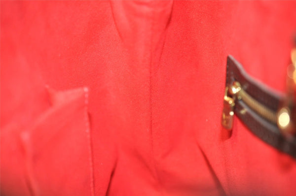 Authentic Louis Vuitton Damier Hampstead PM Shoulder Tote Bag N51205 LV 3746J