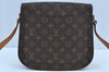 Authentic Louis Vuitton Monogram Saint Cloud GM M51242 Shoulder Cross Bag 3747G