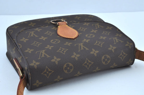 Authentic Louis Vuitton Monogram Saint Cloud GM M51242 Shoulder Cross Bag 3747G