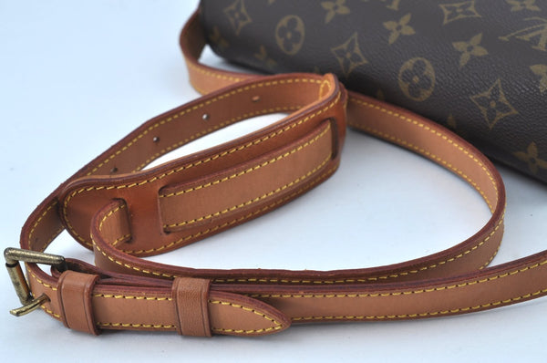 Authentic Louis Vuitton Monogram Saint Cloud GM M51242 Shoulder Cross Bag 3747G