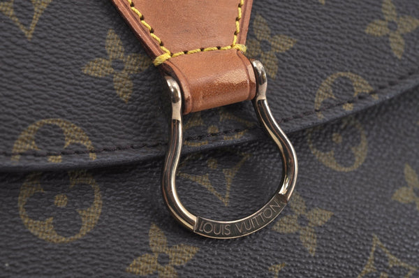 Authentic Louis Vuitton Monogram Saint Cloud GM M51242 Shoulder Cross Bag 3747G