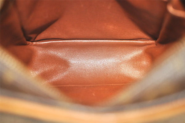 Authentic Louis Vuitton Monogram Danube GM Shoulder Cross Bag M45262 LV 3748J