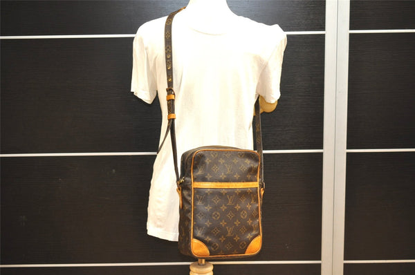 Authentic Louis Vuitton Monogram Danube GM Shoulder Cross Bag M45262 LV 3748J