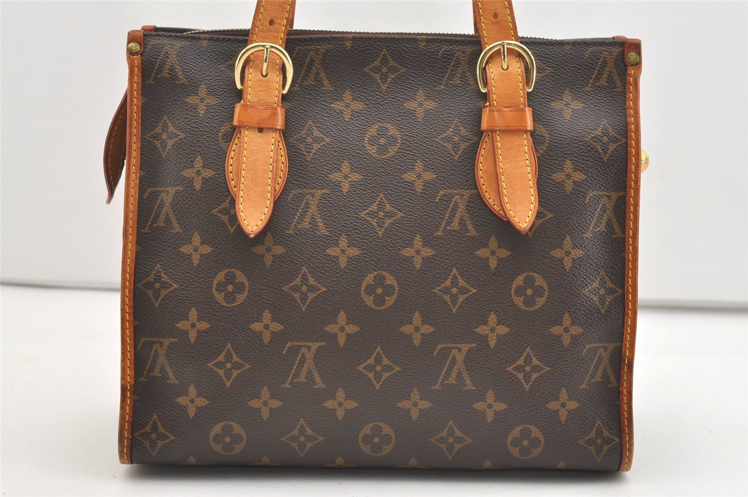 Authentic Louis Vuitton Monogram Popincourt Haut Shoulder Bag M40007 LV 3749J