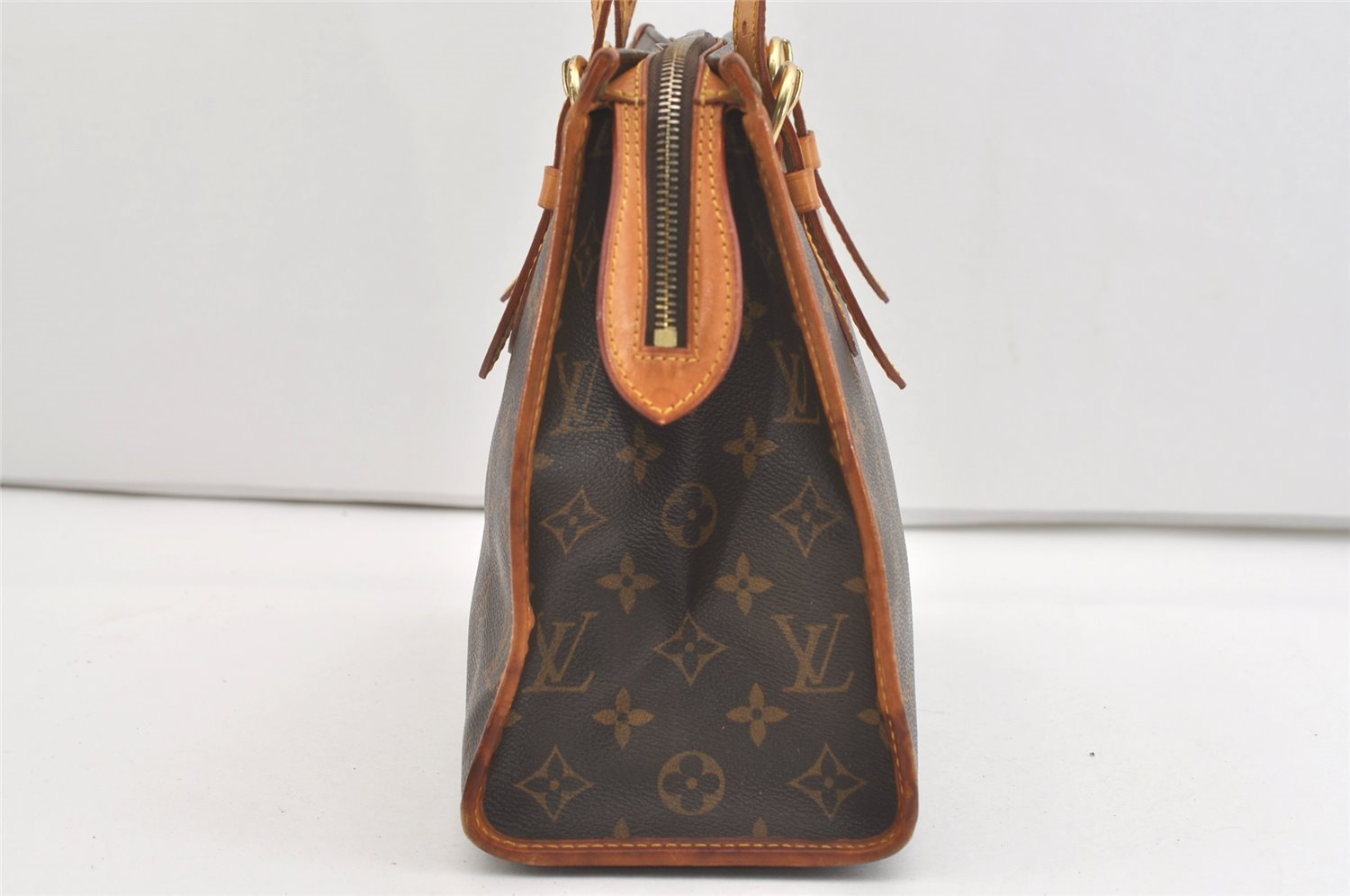 Authentic Louis Vuitton Monogram Popincourt Haut Shoulder Bag M40007 LV 3749J