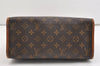 Authentic Louis Vuitton Monogram Popincourt Haut Shoulder Bag M40007 LV 3749J