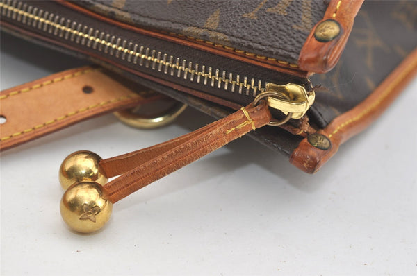 Authentic Louis Vuitton Monogram Popincourt Haut Shoulder Bag M40007 LV 3749J