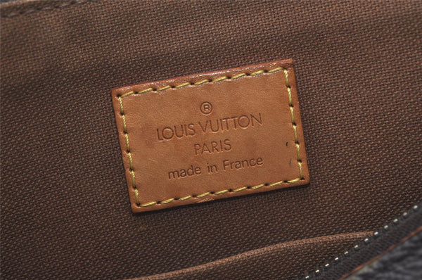 Authentic Louis Vuitton Monogram Popincourt Haut Shoulder Bag M40007 LV 3749J