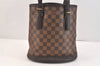 Authentic Louis Vuitton Damier Marais Bucket Shoulder Tote Bag N42240 LV 3749K