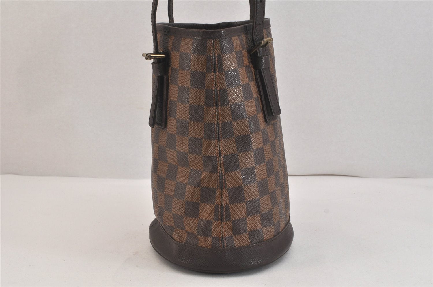 Authentic Louis Vuitton Damier Marais Bucket Shoulder Tote Bag N42240 LV 3749K