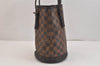 Authentic Louis Vuitton Damier Marais Bucket Shoulder Tote Bag N42240 LV 3749K