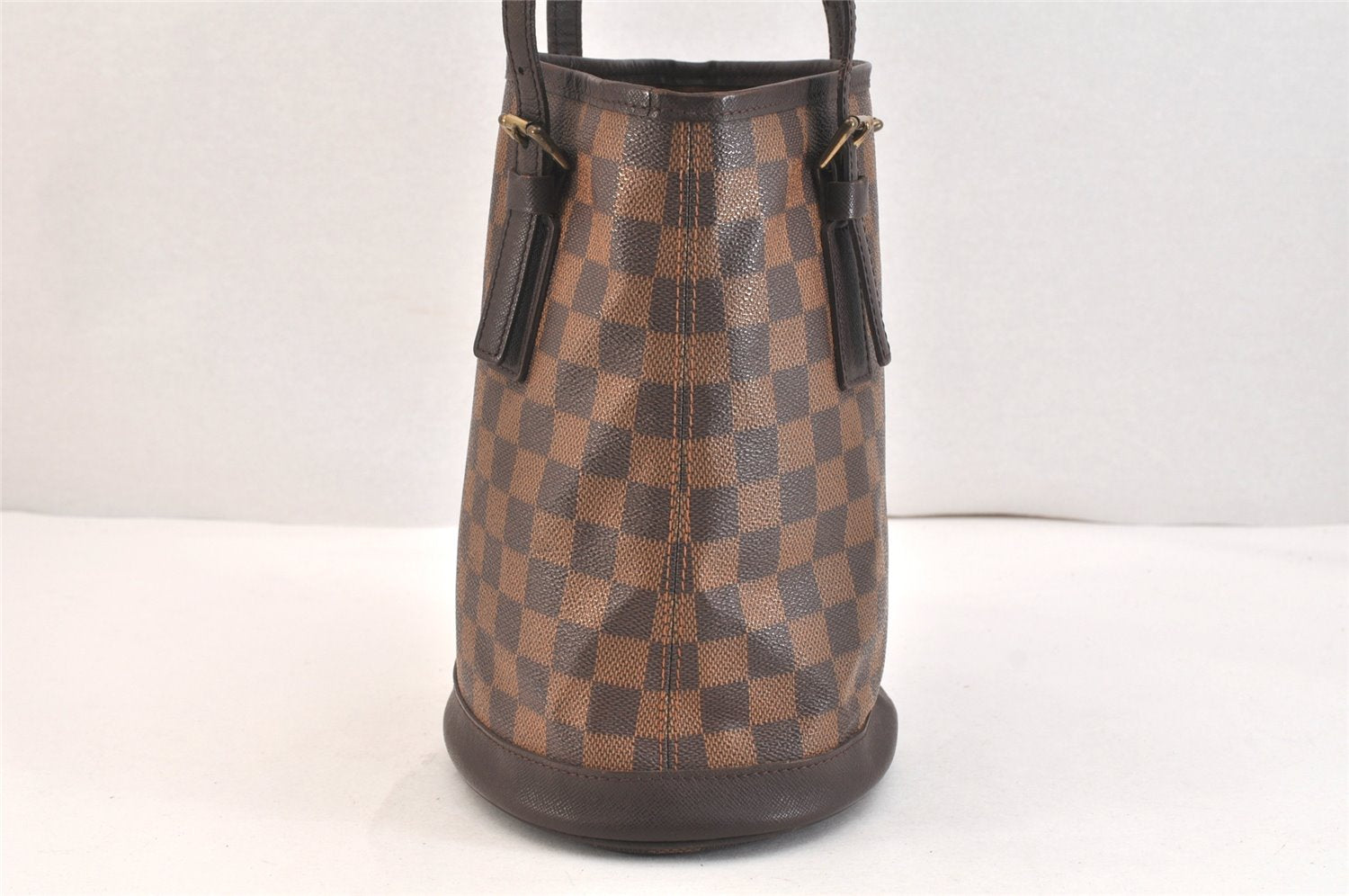 Authentic Louis Vuitton Damier Marais Bucket Shoulder Tote Bag N42240 LV 3749K