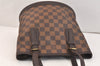 Authentic Louis Vuitton Damier Marais Bucket Shoulder Tote Bag N42240 LV 3749K