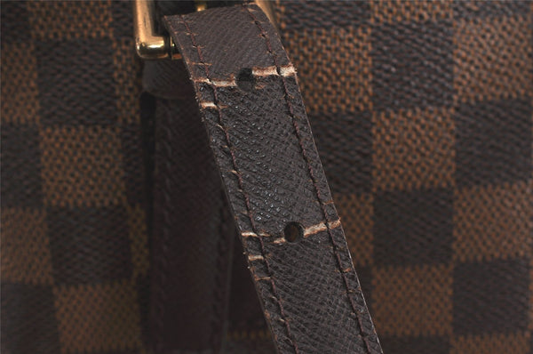 Authentic Louis Vuitton Damier Marais Bucket Shoulder Tote Bag N42240 LV 3749K