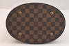 Authentic Louis Vuitton Damier Marais Bucket Shoulder Tote Bag N42240 LV 3749K