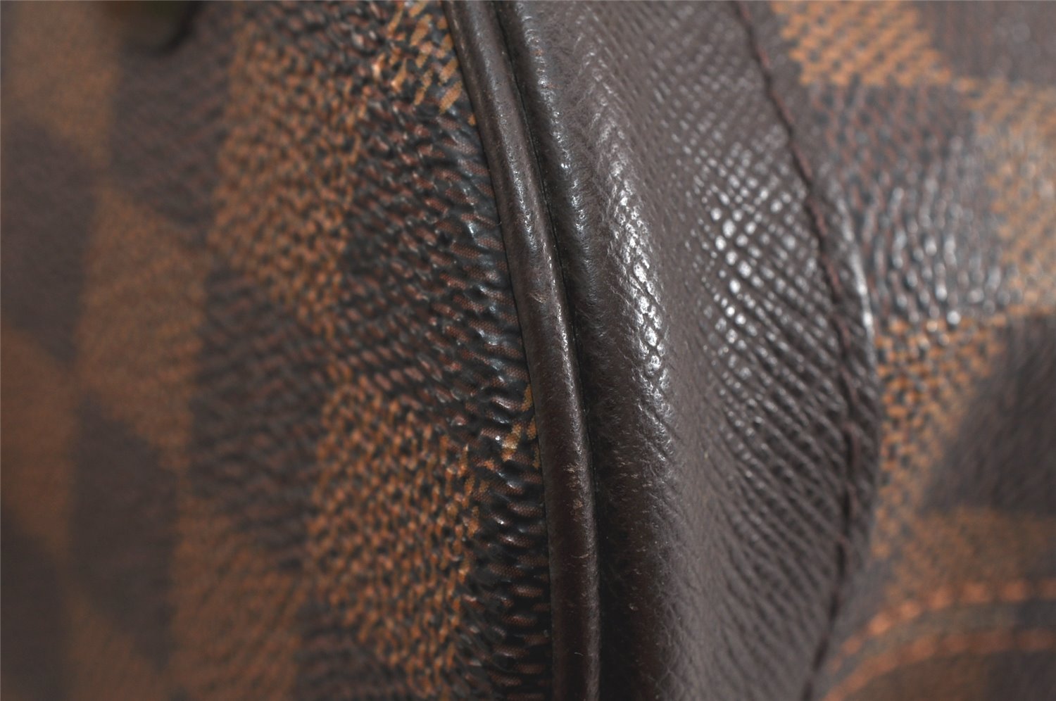 Authentic Louis Vuitton Damier Marais Bucket Shoulder Tote Bag N42240 LV 3749K